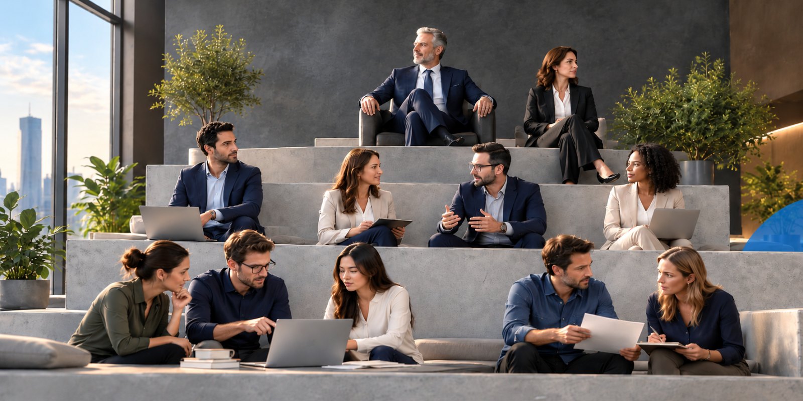Las 12 principales posiciones jerárquicas en una empresa (y sus funciones)
