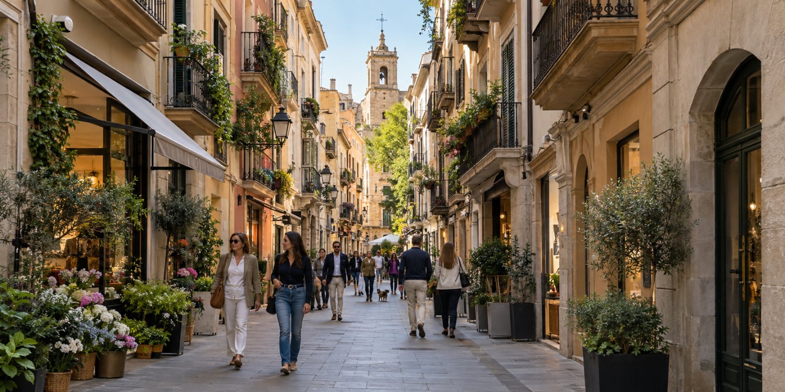 Las 24 calles más bonitas de Barcelona y cuánto cuesta vivir en sus zonas