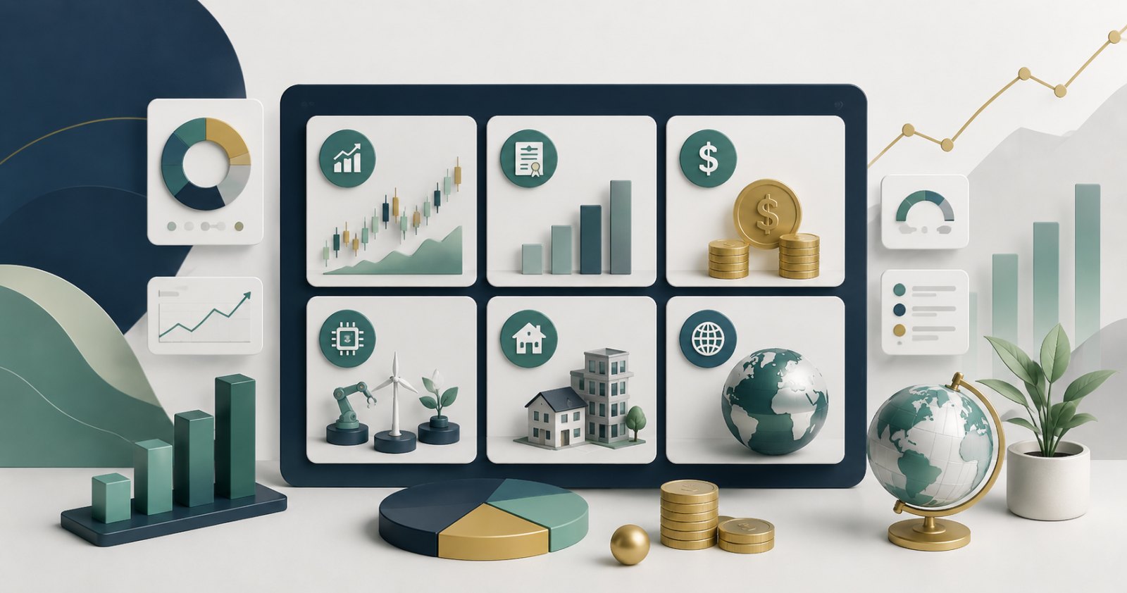 Los 16 tipos de ETF (según distintos criterios)