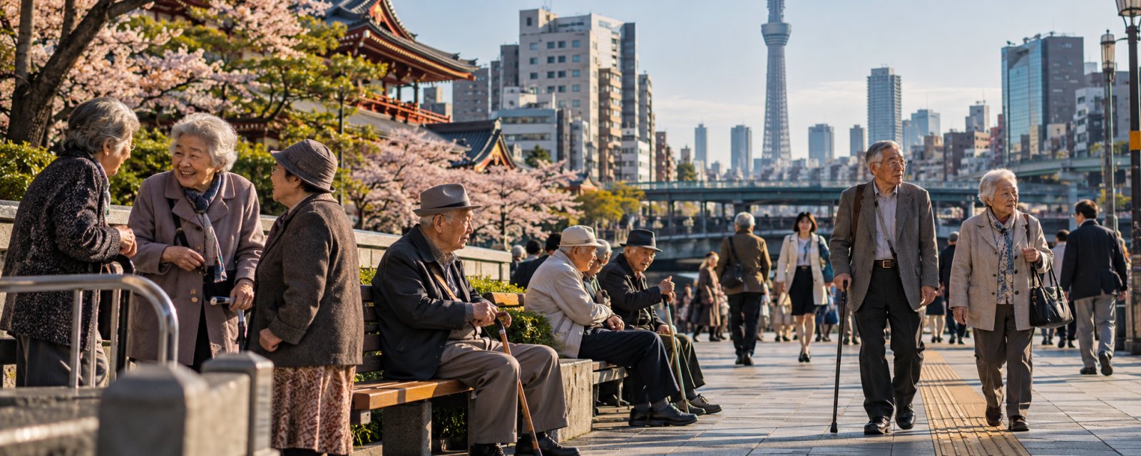 envejecimiento japon