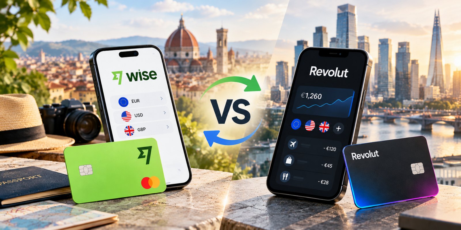 Las 12 diferencias entre Wise y Revolut: ¿cuál es mejor?
