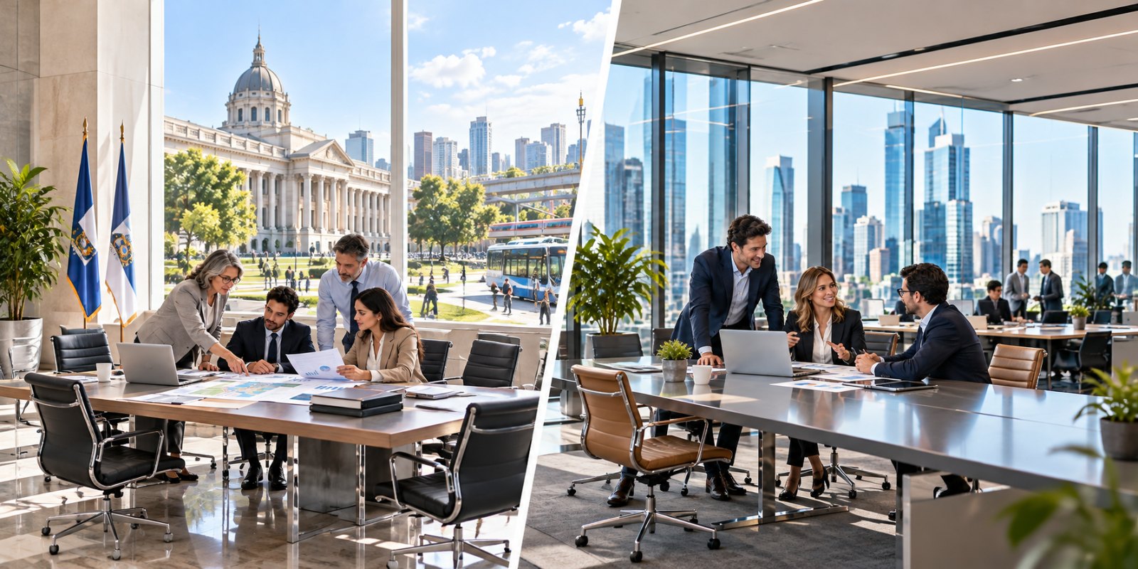 Las 12 diferencias entre empresa pública y empresa privada
