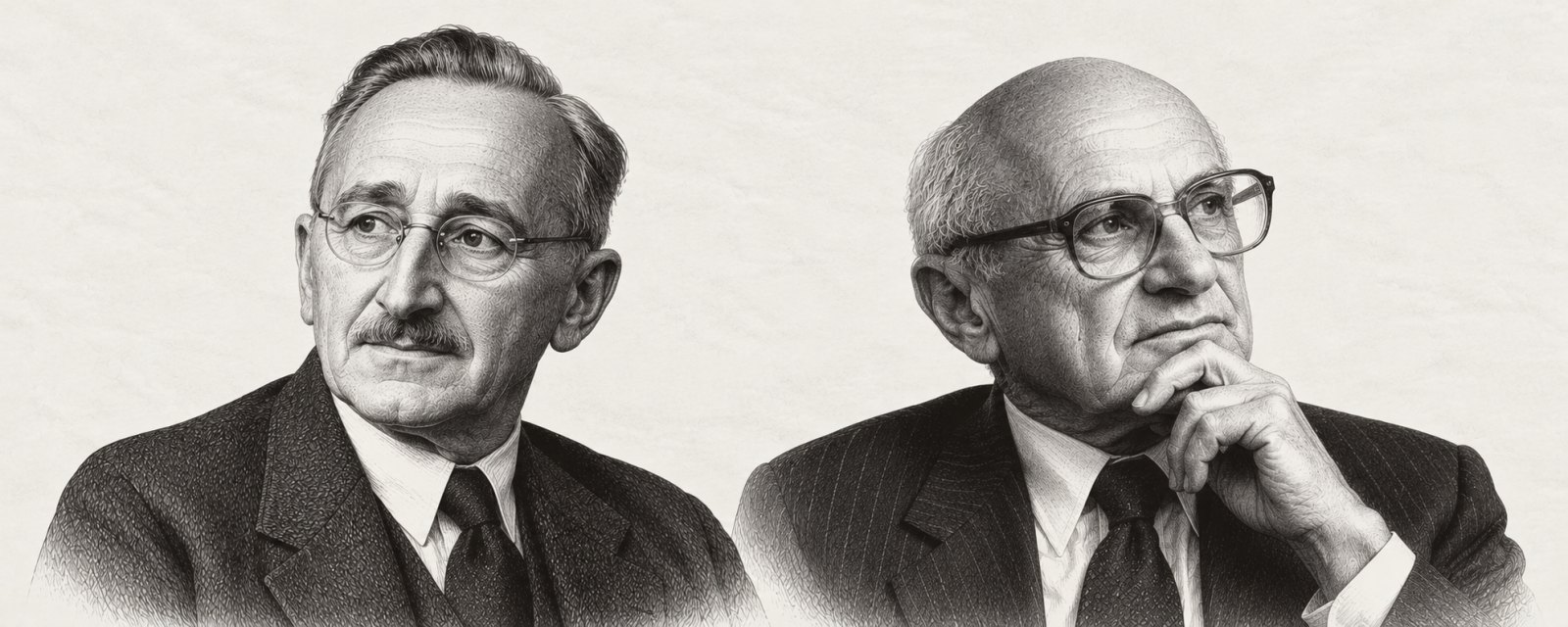 hayek friedman